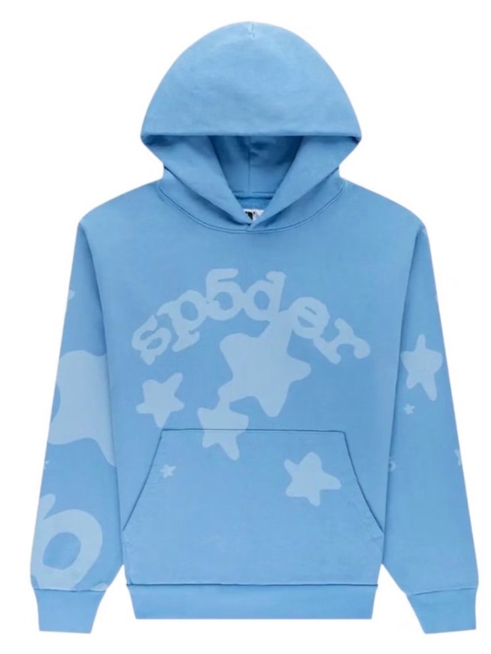 Sp5der dusty blue beluga v2 hoodie size large